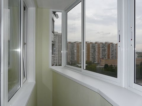 Холодное остекление алюминиевыми окнами с шумопонижающими отливами и с выносом в Котельниках