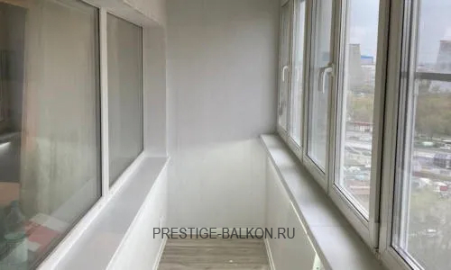 Остекление отделка и утепление лоджии